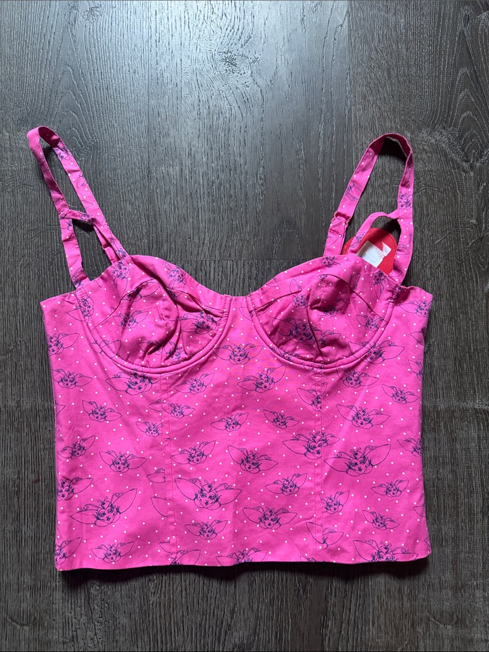 This is a vintage Barbara Hulanicki Corset Top